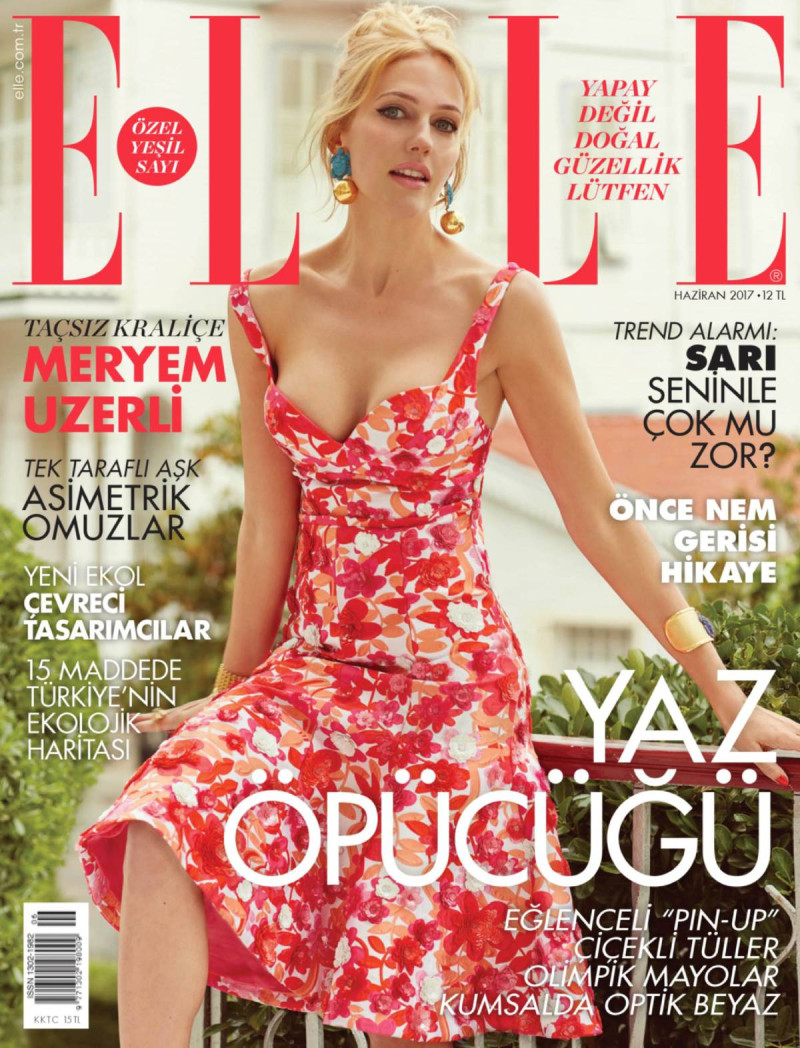  featured on the Elle Turkey cover from June 2017