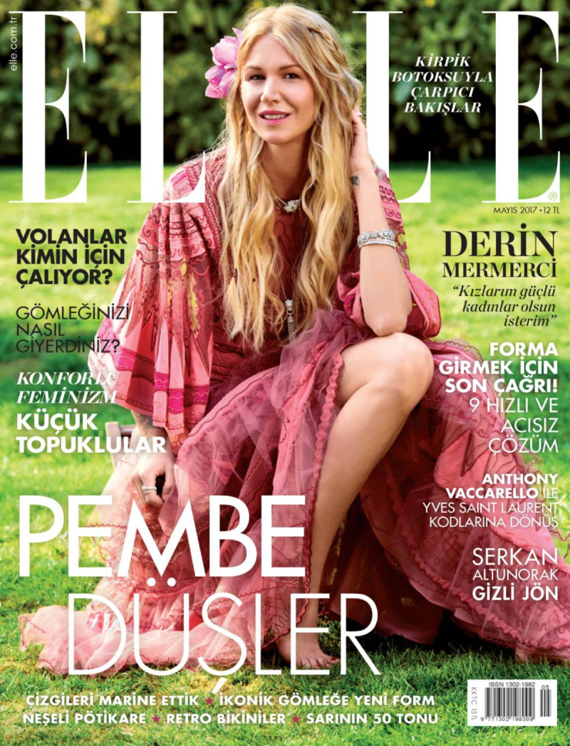  featured on the Elle Turkey cover from May 2017