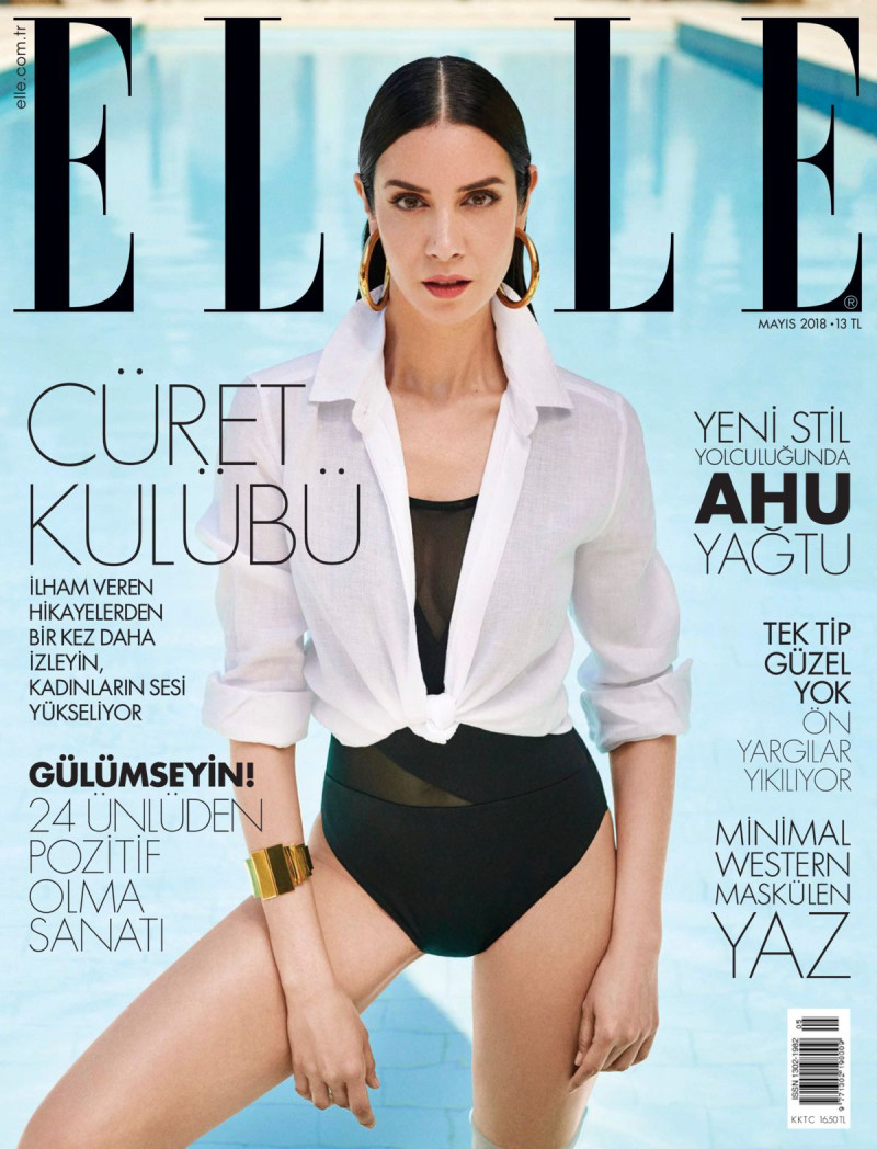  featured on the Elle Turkey cover from May 2018