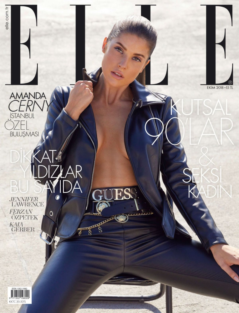  featured on the Elle Turkey cover from October 2018