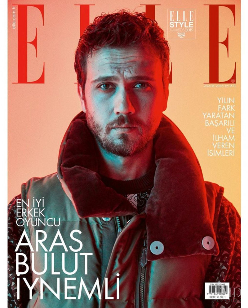Aras BulutIynemli  featured on the Elle Turkey cover from December 2019