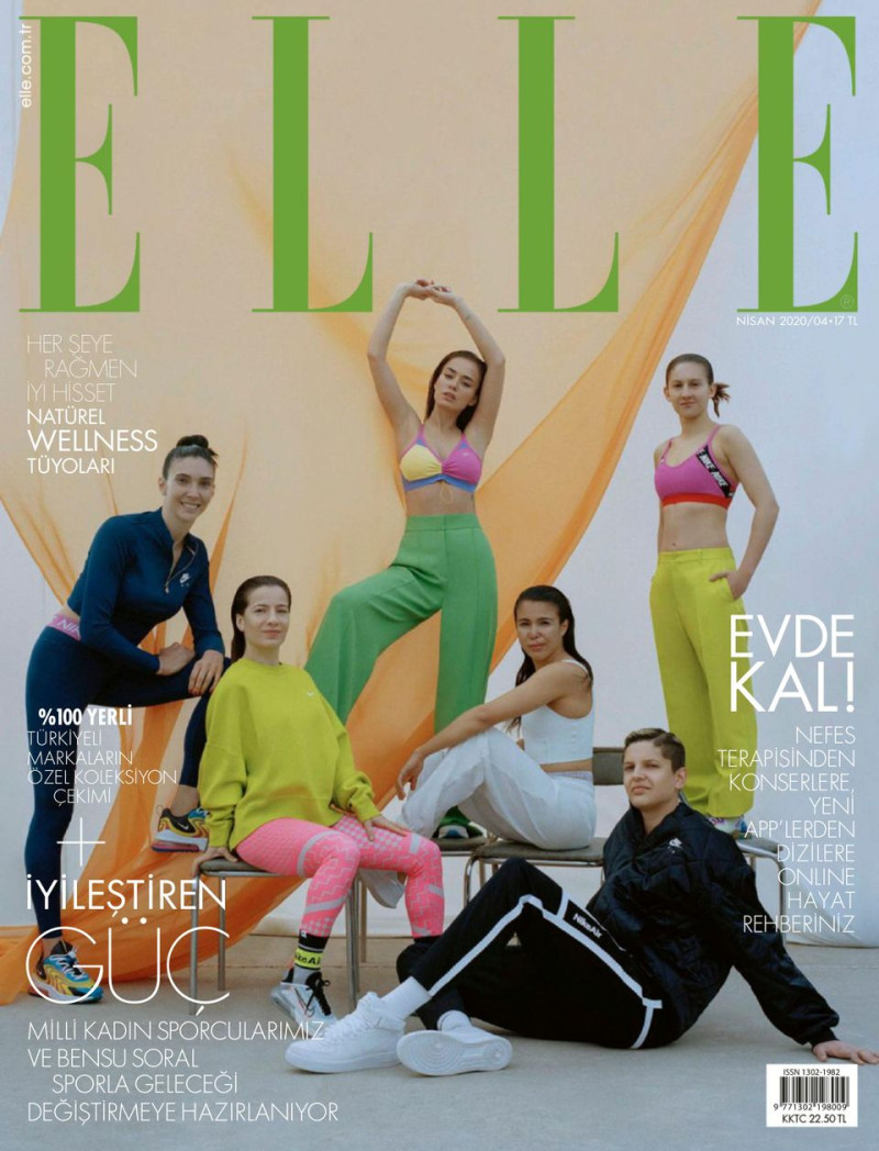  featured on the Elle Turkey cover from April 2020