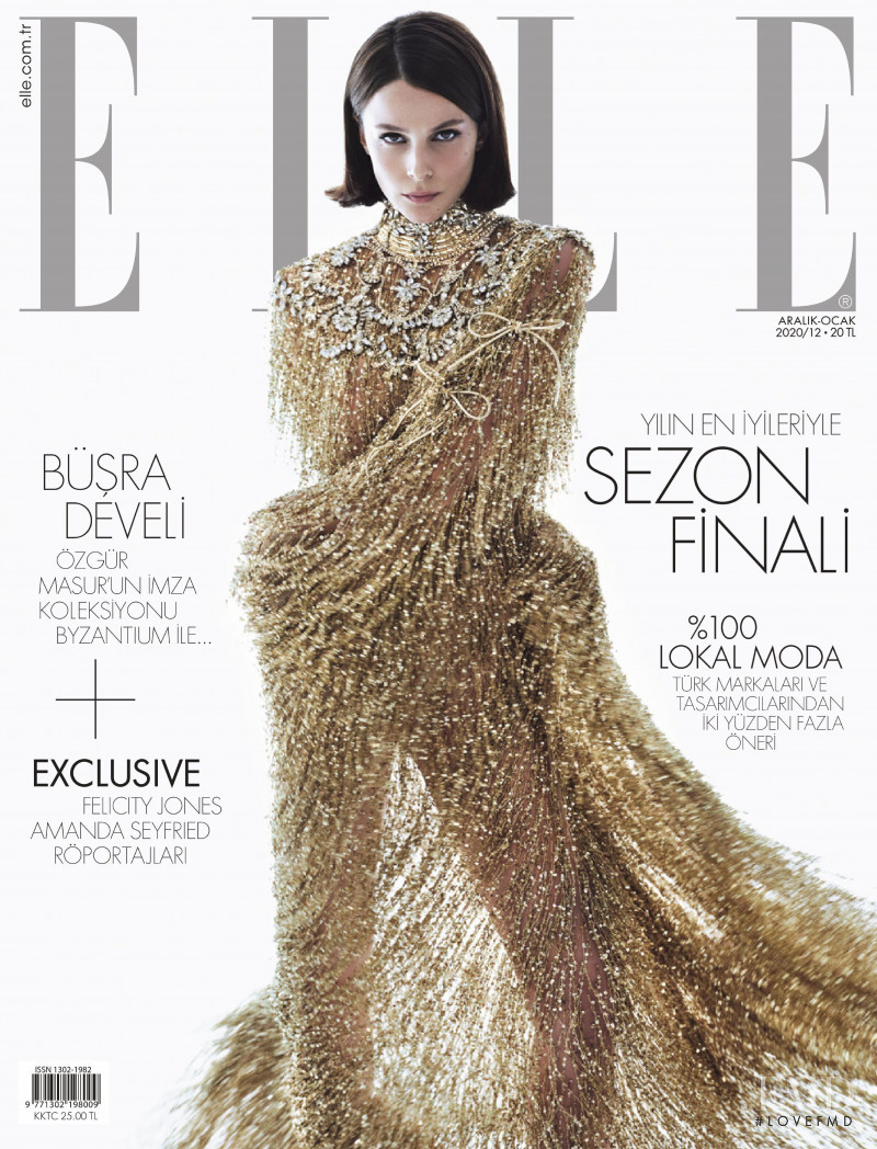  featured on the Elle Turkey cover from December 2020