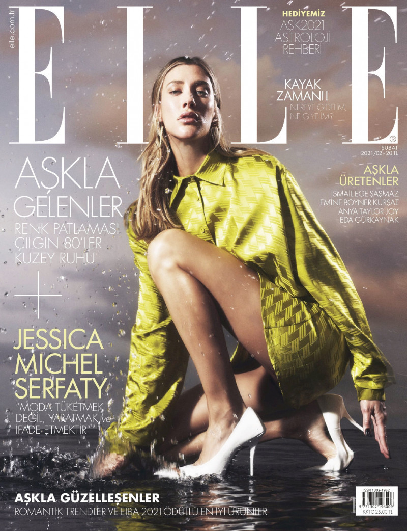  featured on the Elle Turkey cover from February 2021