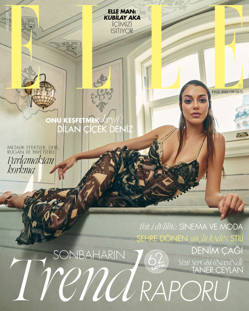  featured on the Elle Turkey cover from September 2022