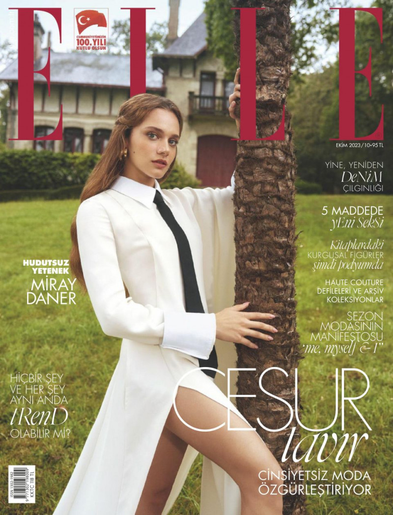  featured on the Elle Turkey cover from October 2023
