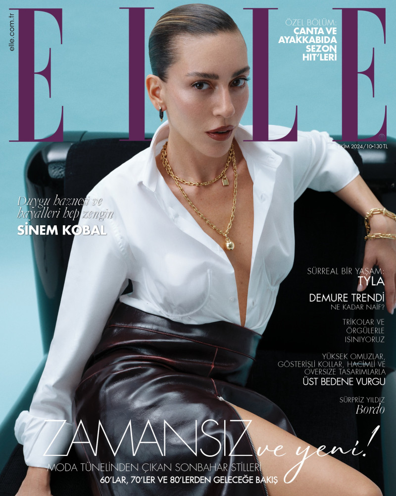  featured on the Elle Turkey cover from October 2024