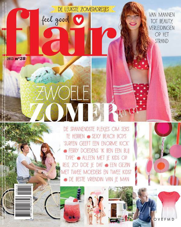  featured on the Flair Netherlands cover from July 2013