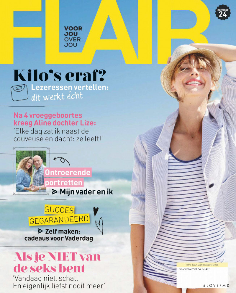  featured on the Flair Netherlands cover from June 2020