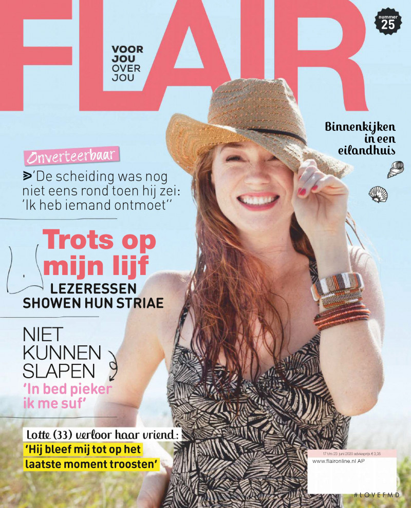  featured on the Flair Netherlands cover from June 2020