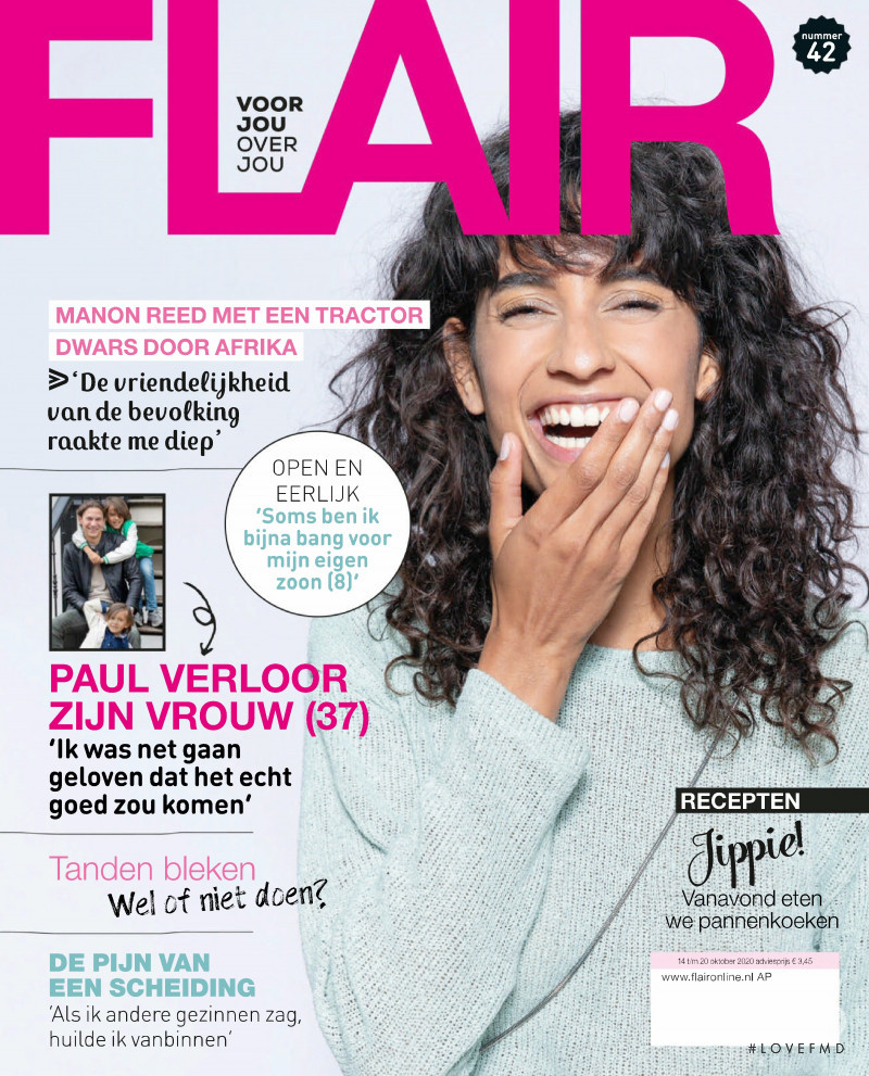  featured on the Flair Netherlands cover from October 2020