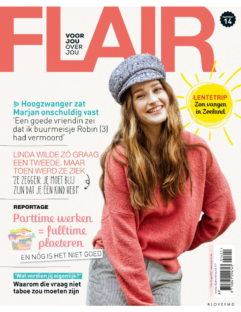  featured on the Flair Netherlands cover from April 2021