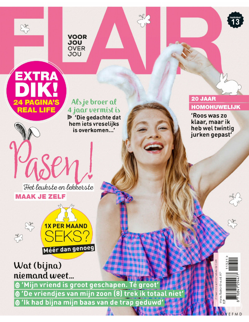  featured on the Flair Netherlands cover from March 2021