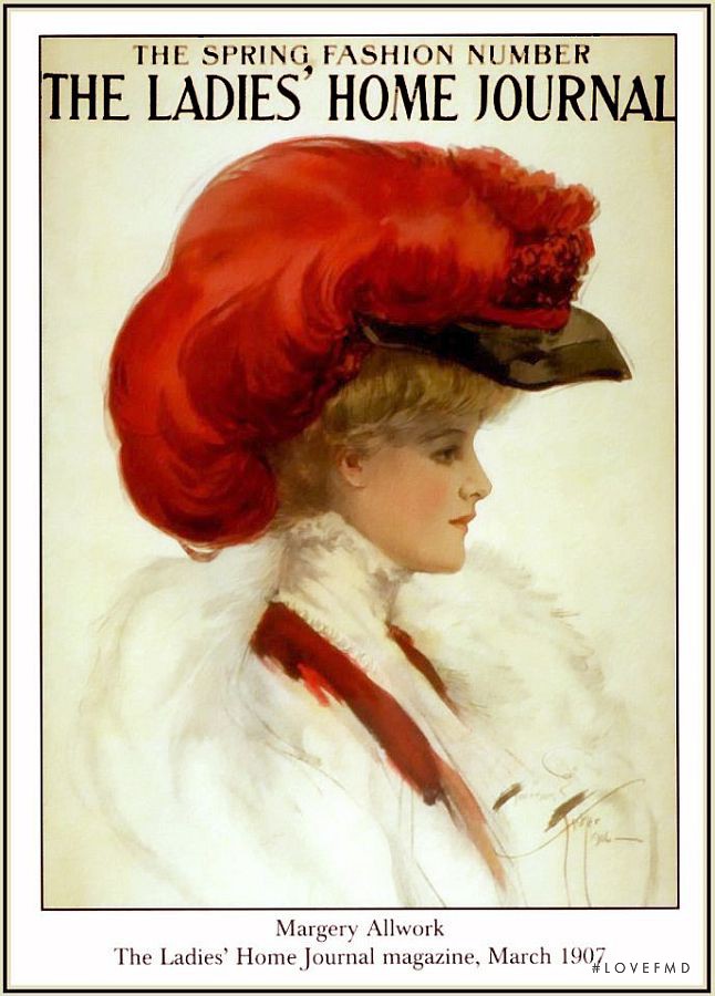  featured on the Cosmopolitan USA cover from March 1907