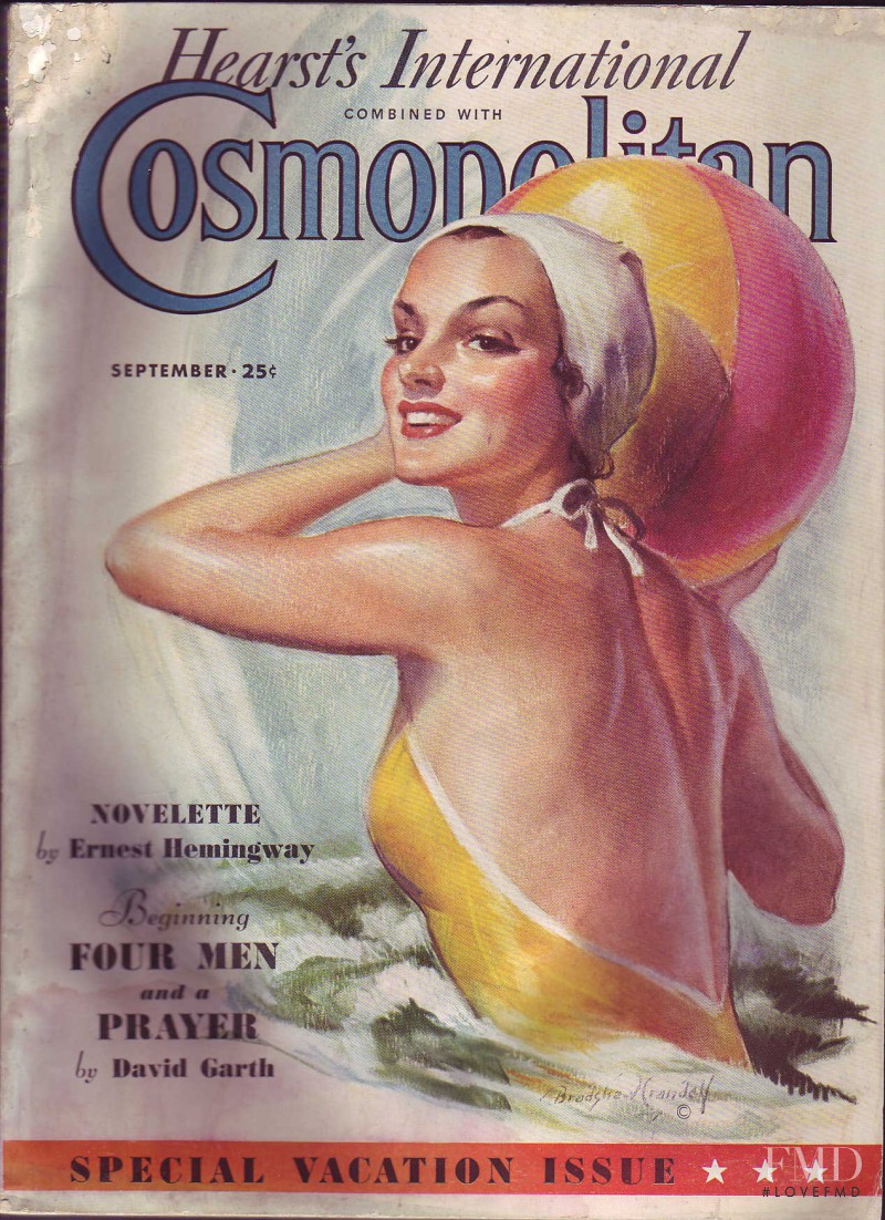  featured on the Cosmopolitan USA cover from September 1936