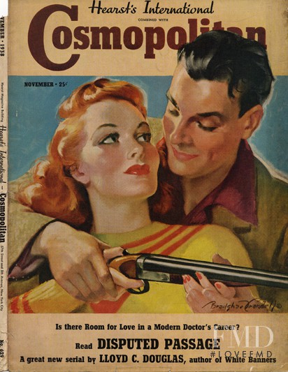  featured on the Cosmopolitan USA cover from November 1938