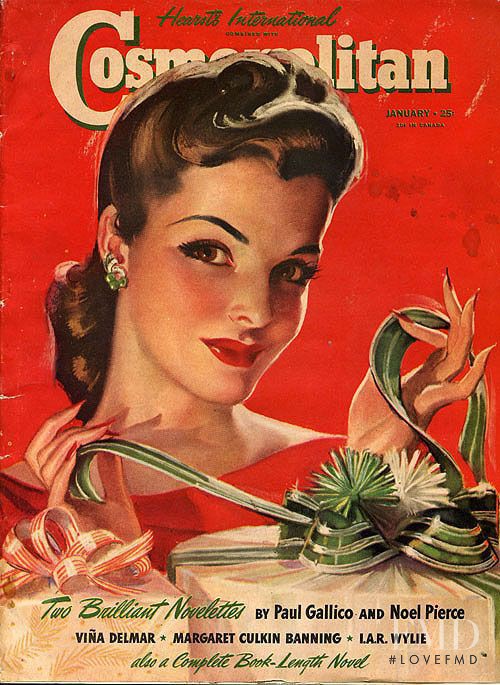  featured on the Cosmopolitan USA cover from January 1941