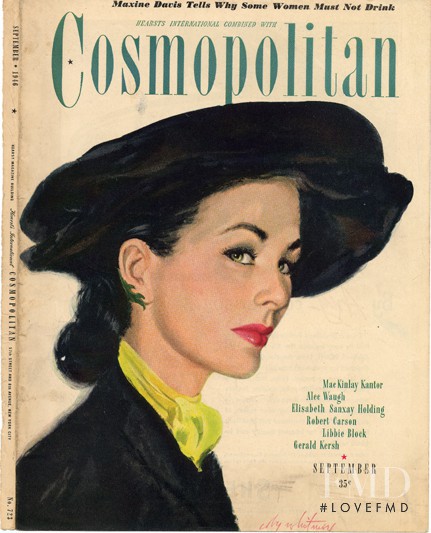  featured on the Cosmopolitan USA cover from September 1946