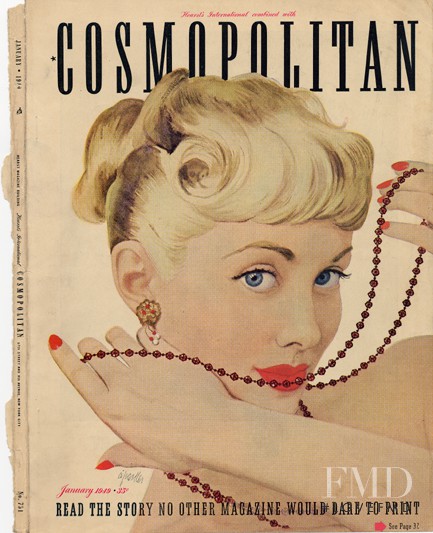  featured on the Cosmopolitan USA cover from January 1949