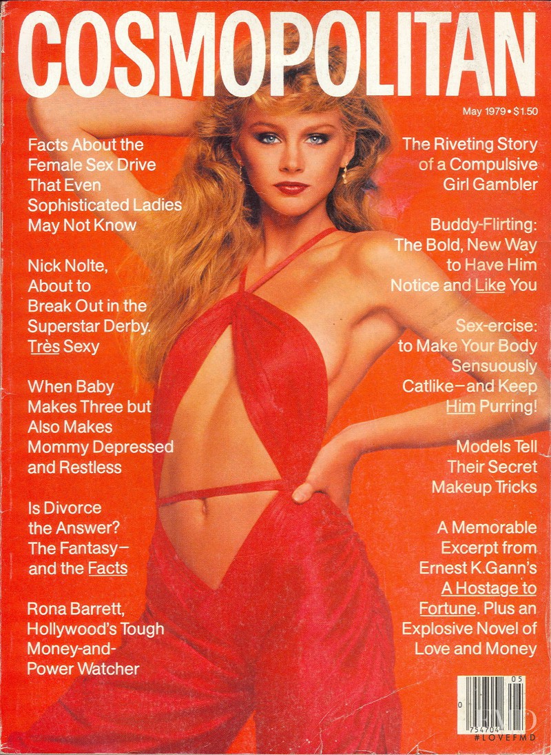 Michelle Stevens featured on the Cosmopolitan USA cover from May 1979