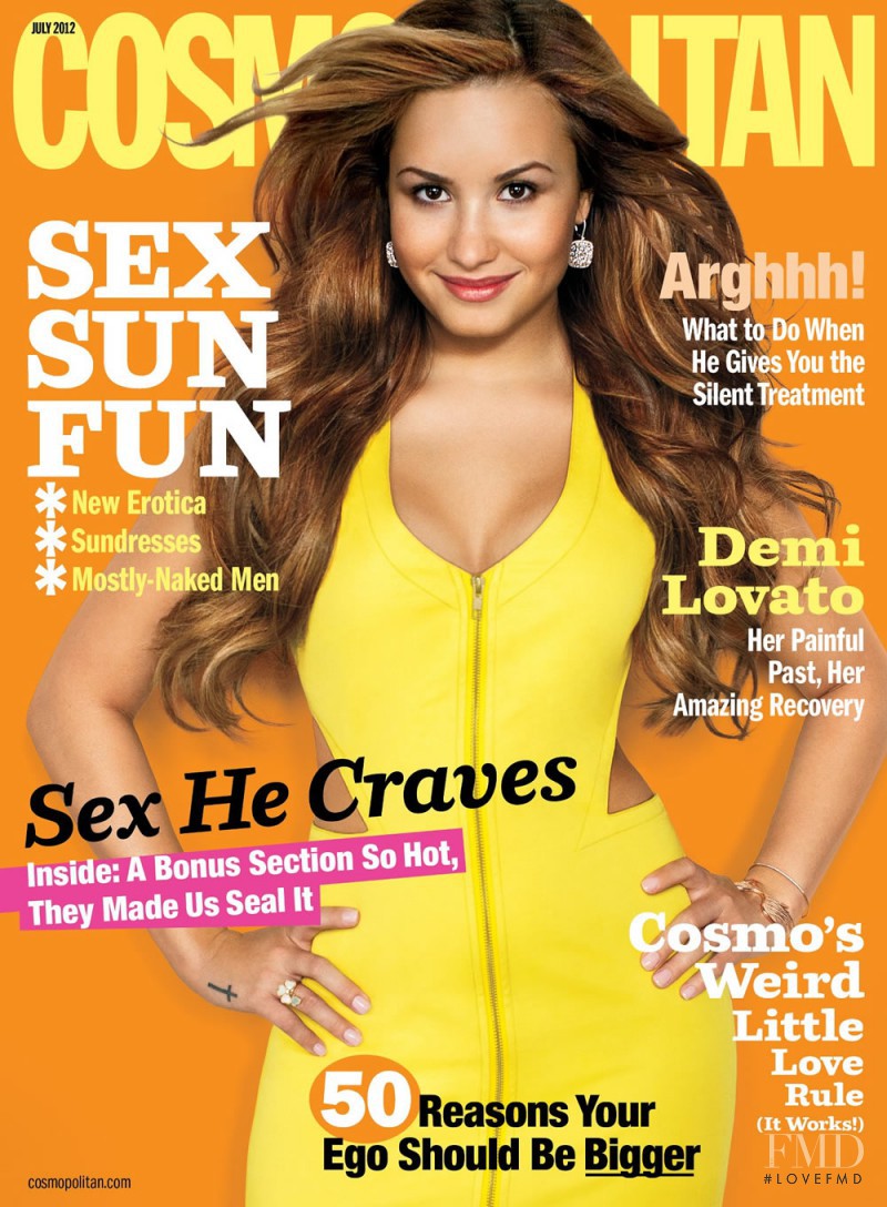  featured on the Cosmopolitan USA cover from July 2012