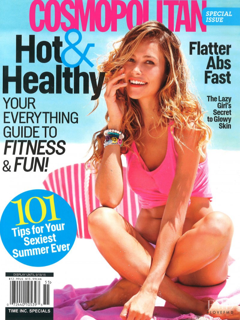 Natalia Borges featured on the Cosmopolitan USA cover from September 2015