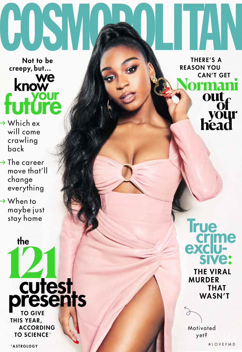 Normani featured on the Cosmopolitan USA cover from December 2019