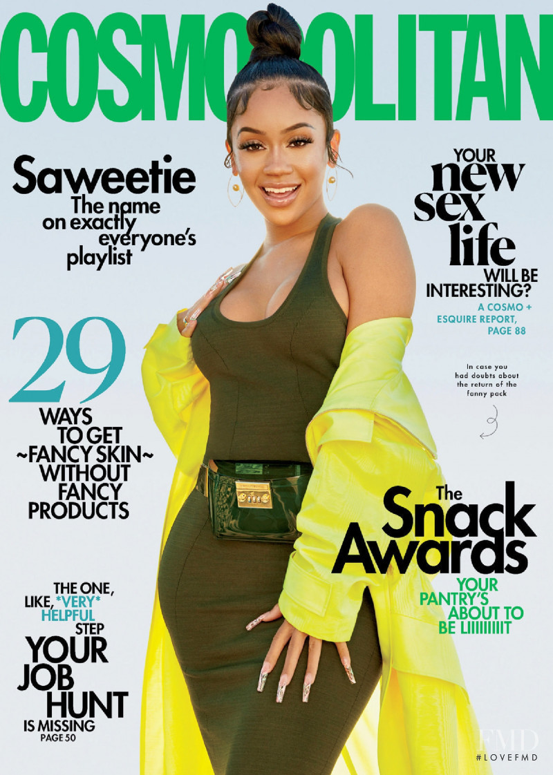  featured on the Cosmopolitan USA cover from April 2021