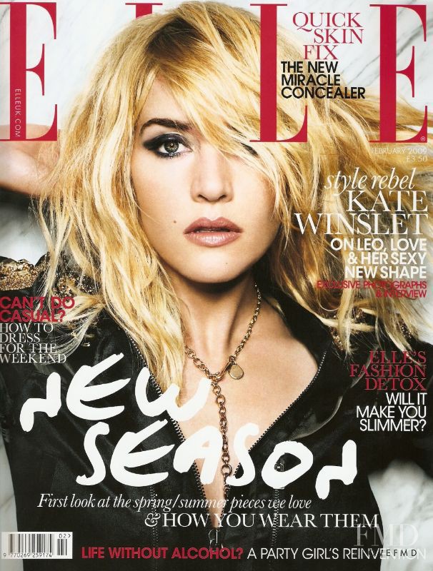  featured on the Elle UK cover from February 2009