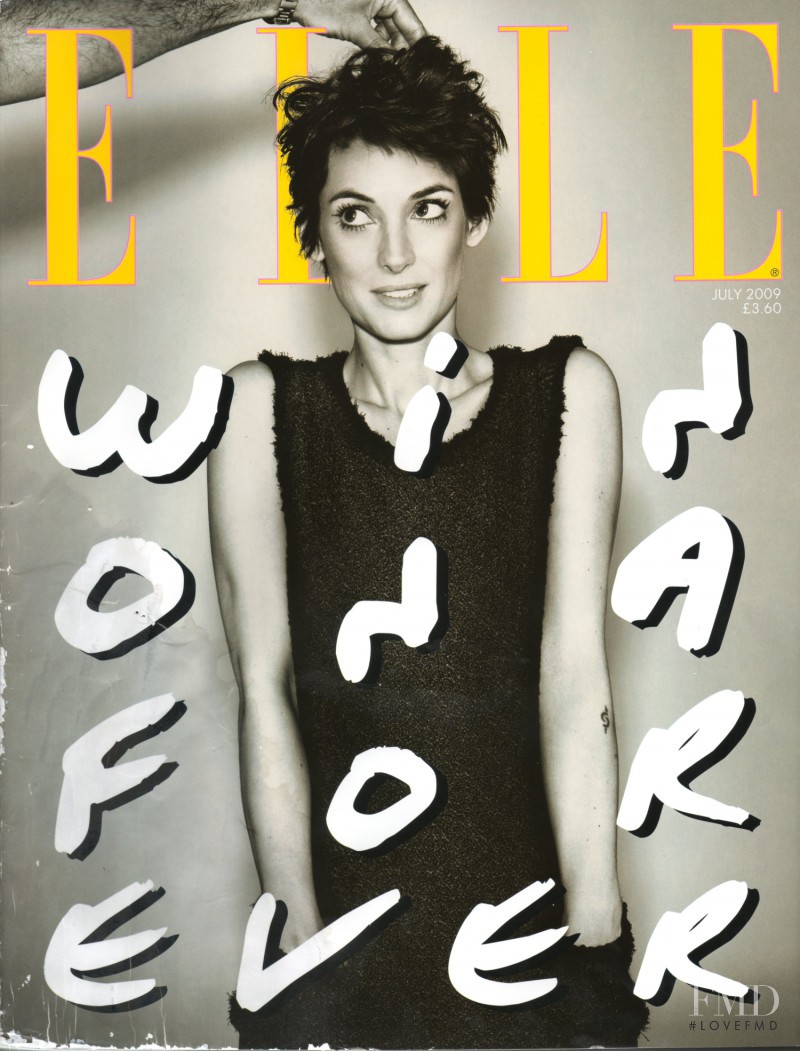  featured on the Elle UK cover from July 2009