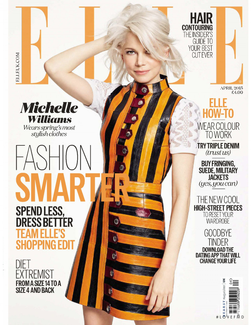  featured on the Elle UK cover from April 2015