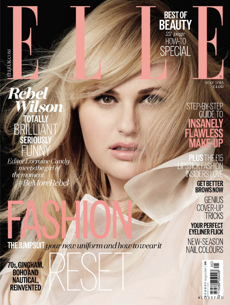  featured on the Elle UK cover from May 2015