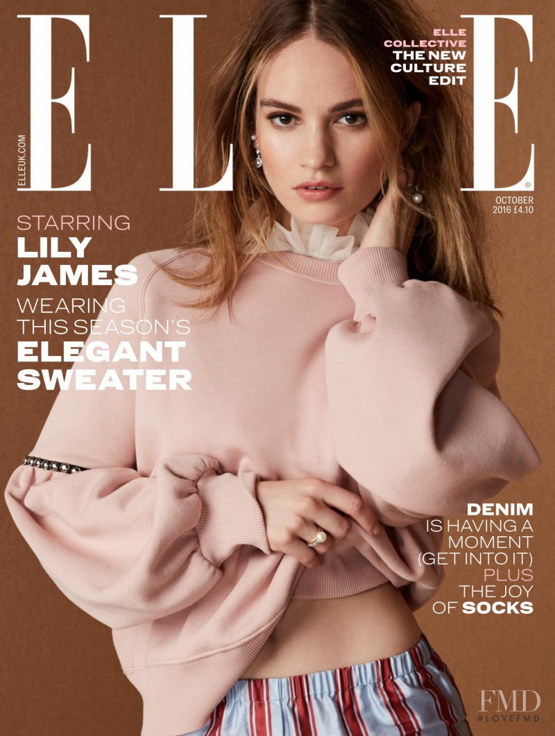  featured on the Elle UK cover from October 2016