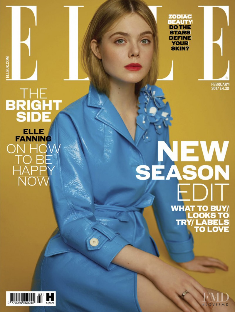  featured on the Elle UK cover from February 2017