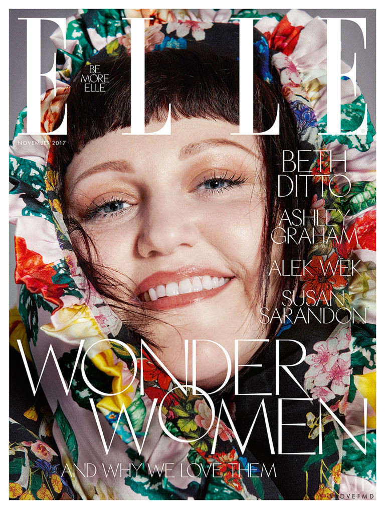  featured on the Elle UK cover from November 2017
