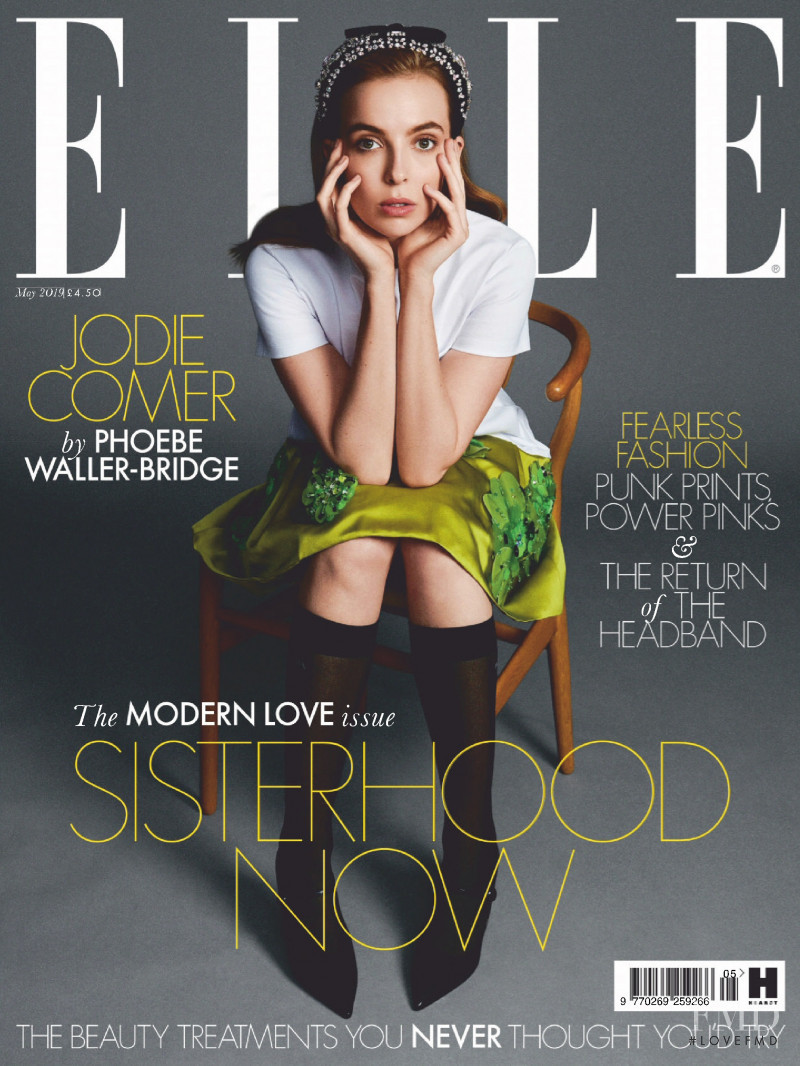  featured on the Elle UK cover from May 2019