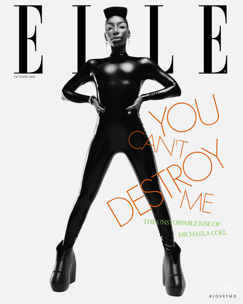  featured on the Elle UK cover from October 2021