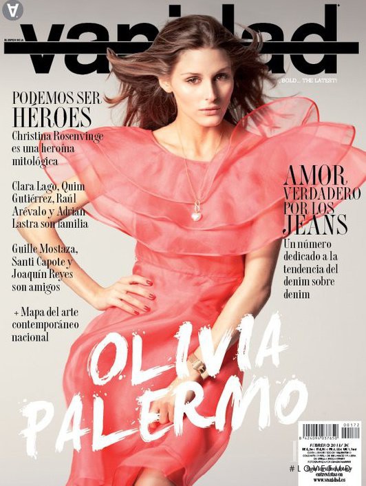 Olivia Palermo featured on the vanidad cover from February 2011