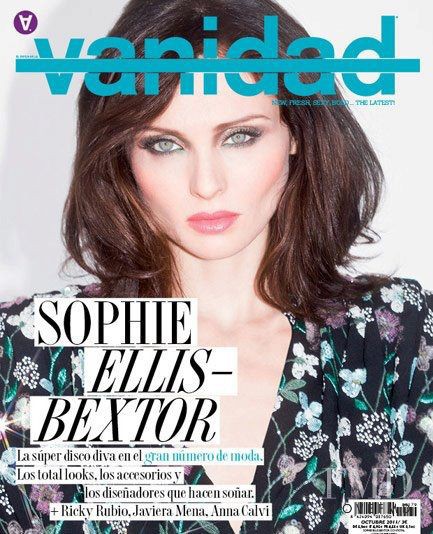 Sophie Ellis-Bextor featured on the vanidad cover from October 2011