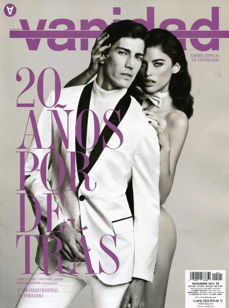 Oriol Elcacho featured on the vanidad cover from December 2012