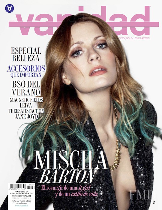 Mischa Barton featured on the vanidad cover from June 2012