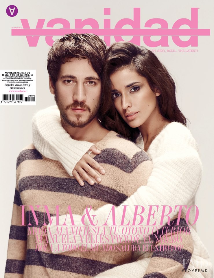 Alberto Ammann, Inma Cuesta featured on the vanidad cover from November 2012