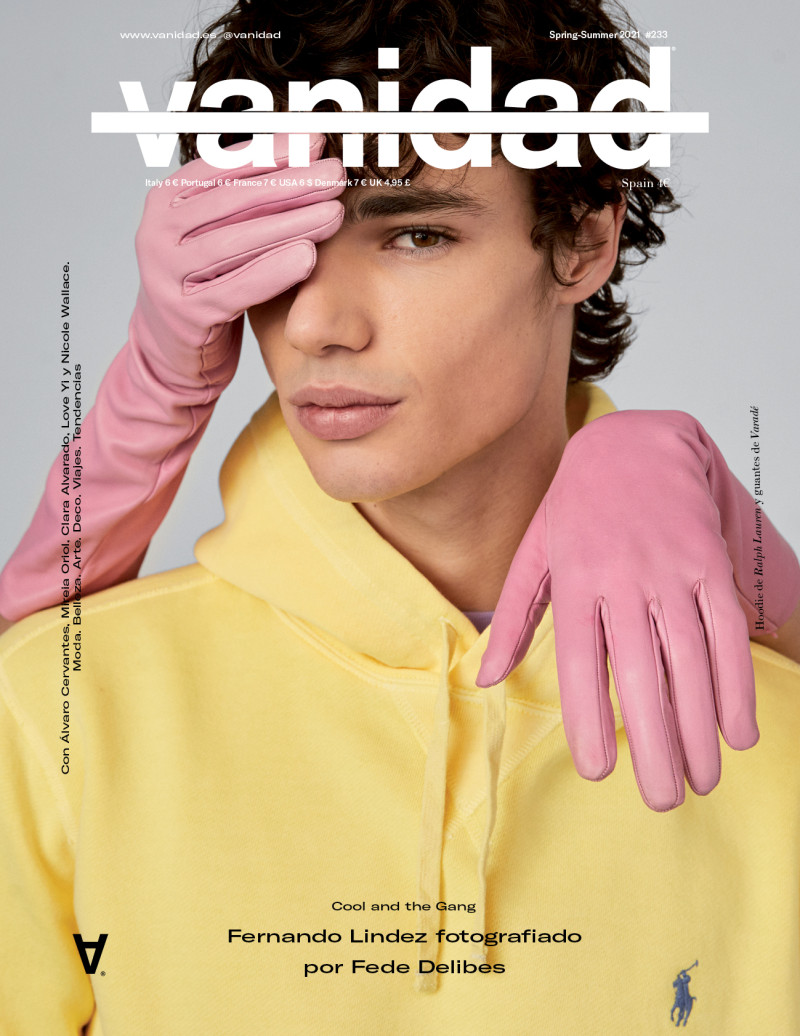 Fernando Lindez featured on the vanidad cover from March 2021