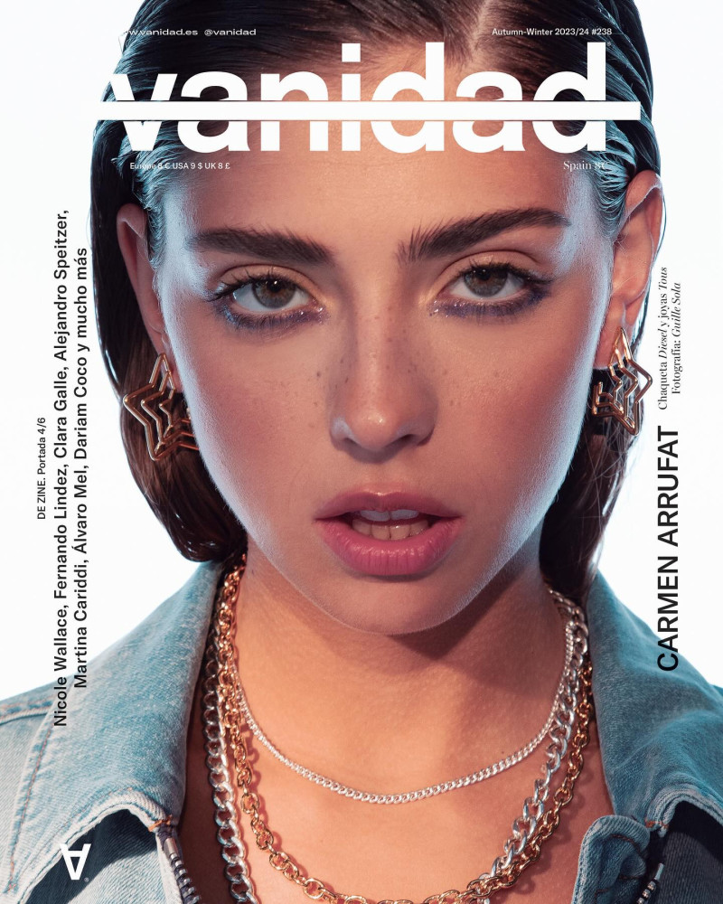 Carmen Arrufat featured on the vanidad cover from September 2023