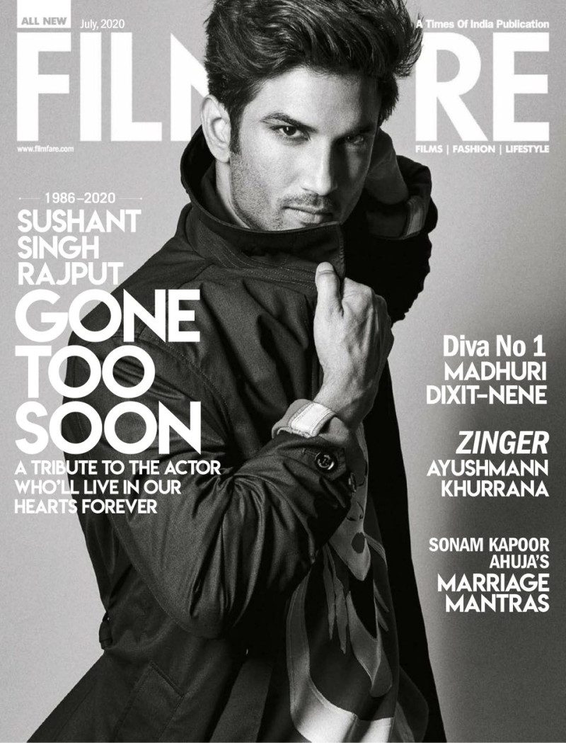  featured on the Filmfare cover from July 2020