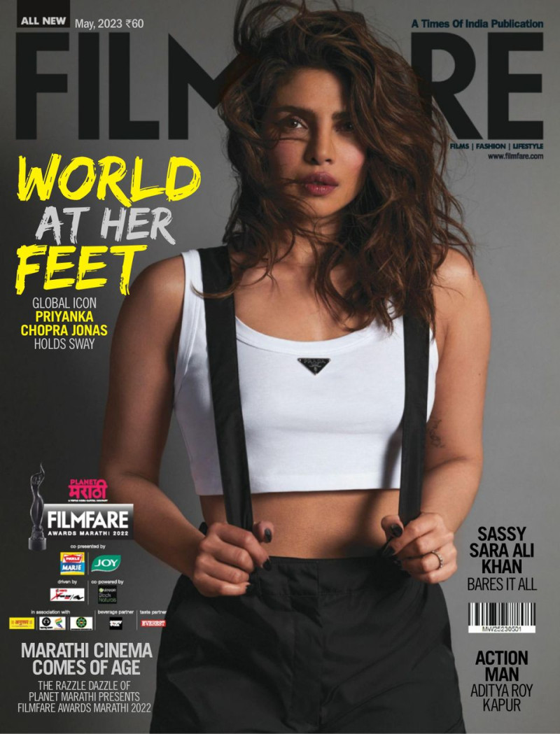 Priyanka Chopra featured on the Filmfare cover from May 2023