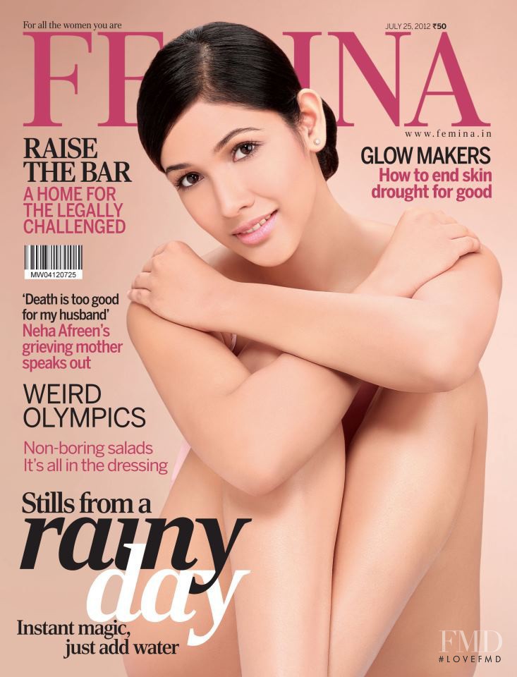  featured on the Femina India cover from July 2012