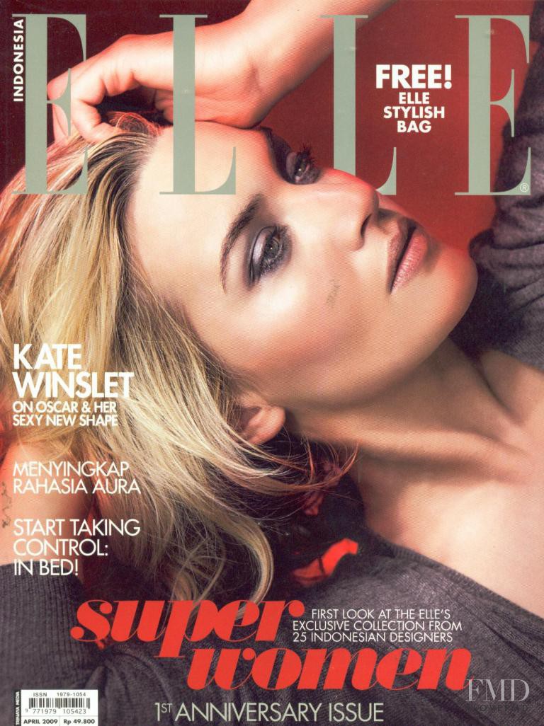 Kate Winslet featured on the Elle Indonesia cover from April 2009