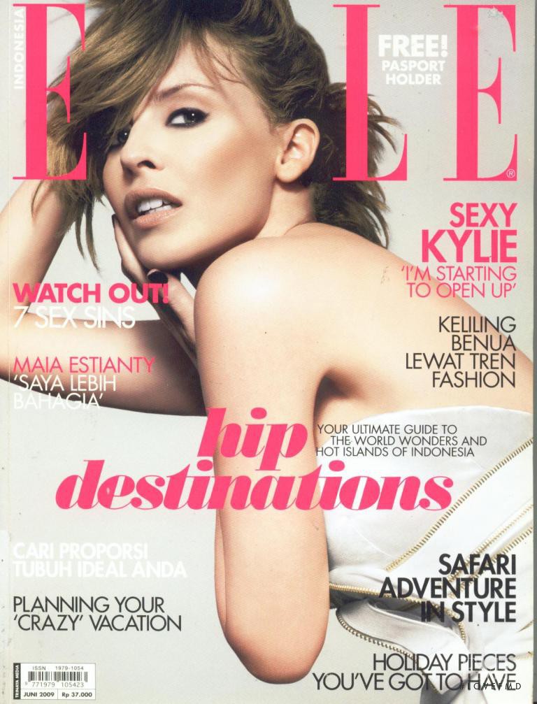  featured on the Elle Indonesia cover from June 2009