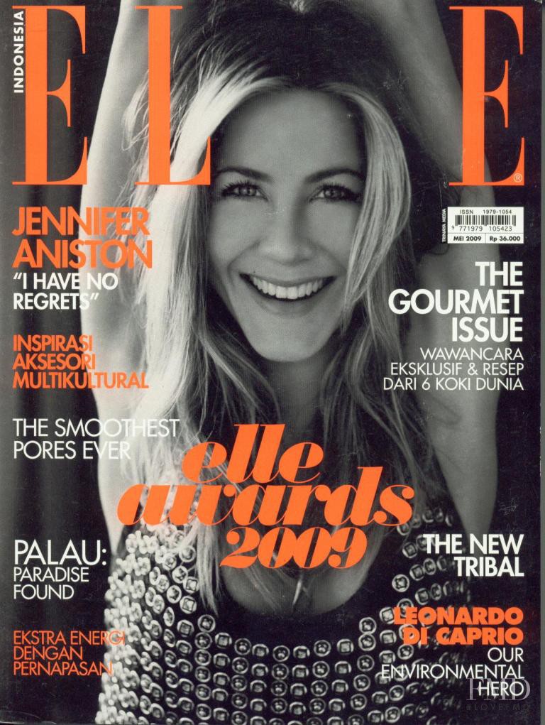 Jennifer Aniston featured on the Elle Indonesia cover from May 2009
